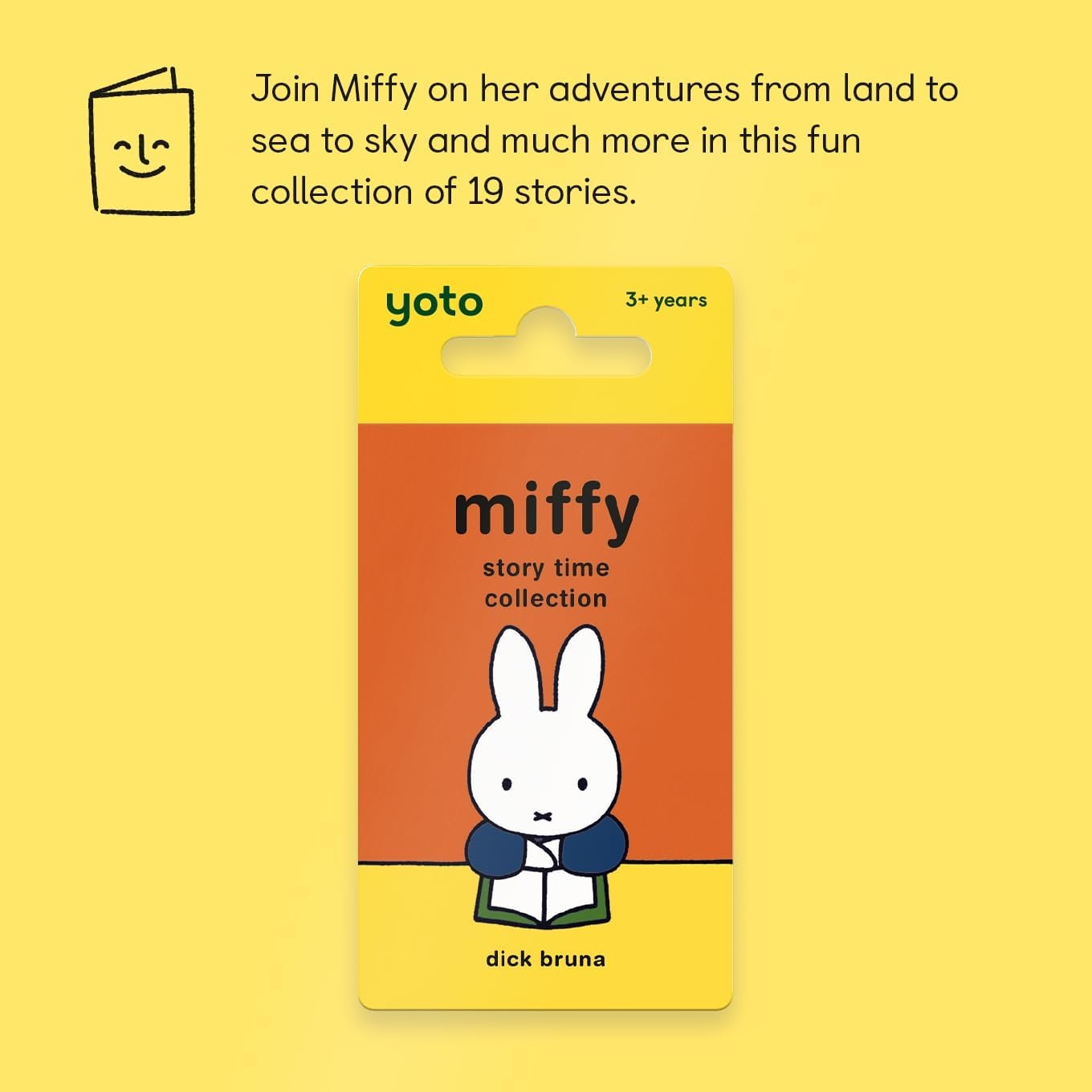 image:imageYOTO Miffy Story Time Collection  Kids Audio Card for Use with Player amp Mini Allin1 Audio Player Educational amp ScreenFree Listening with Fun Playtime Bedtime amp Travel Stories Ages 3