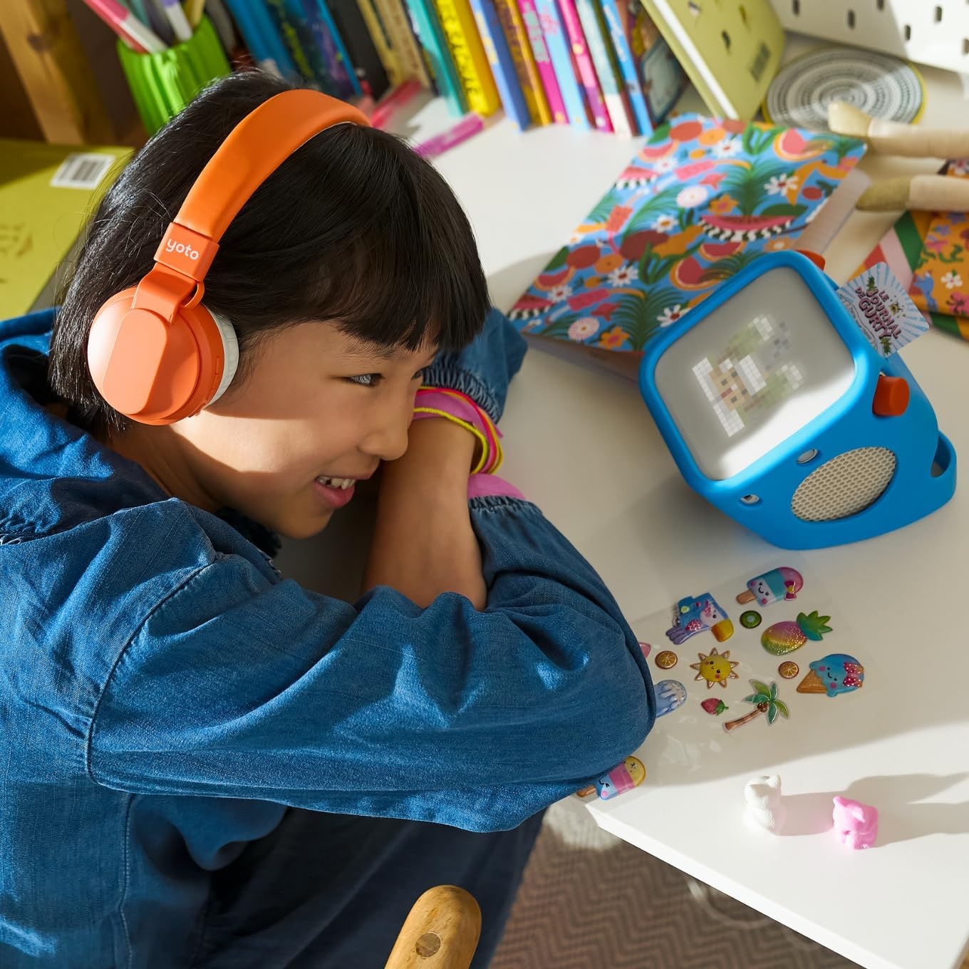 image:imageYoto Kpop Demon Hunters  Kids Audiobook Card for Use with Player amp Mini Allin1 Audio Player Educational amp ScreenFree Listening with Fun Singalong Music for Playtime Parties amp Travel Ages 5