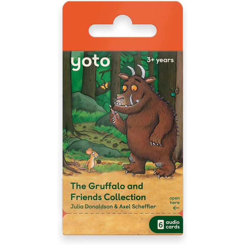 image:imageYOTO Gruffalo amp Friends Collection by Julia Donaldson  6 Kids Audio Cards for Use with Player amp Mini Allin1 Audio Device ScreenFree Listening with Playtime Bedtime amp Travel Stories Ages 3