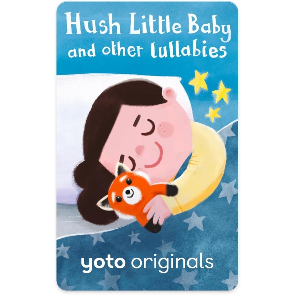 image:imageYOTO Hush Little Baby and Other Lullabies  Kids Audio Card for Use with Player amp Mini Allin1 Audio Player ScreenFree Listening with Fun Festive Music for Playtime Travel amp Parties All Ages