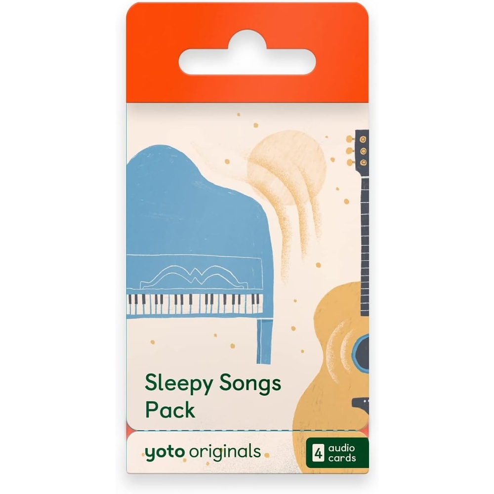 image:imageYOTO Sleepy Songs Pack  4 Kids Musical Cards for Use with Player amp Mini Allin1 Audio Device Educational amp ScreenFree Listening with Relaxing Music for Naptime Bedtime amp Winding Down