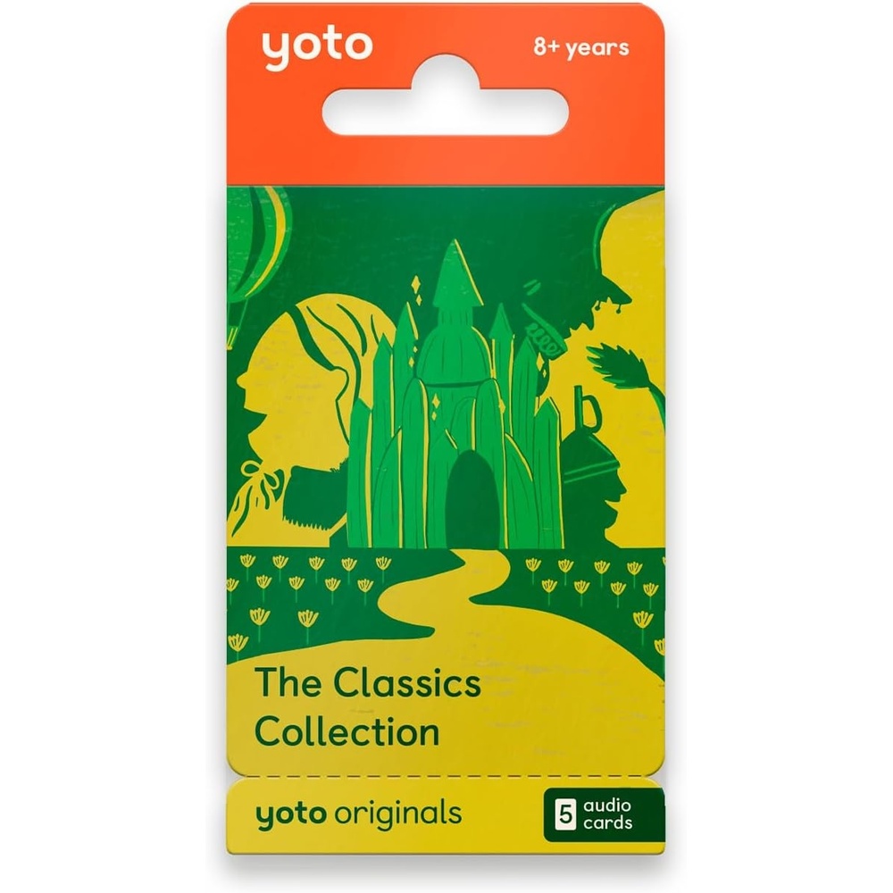image:imageYOTO The Classics Collection  5 Kids Audio Cards for Use with Player amp Mini Allin1 Audio Device ScreenFree Listening with Fun Playtime Bedtime amp Travel Stories Ages 8