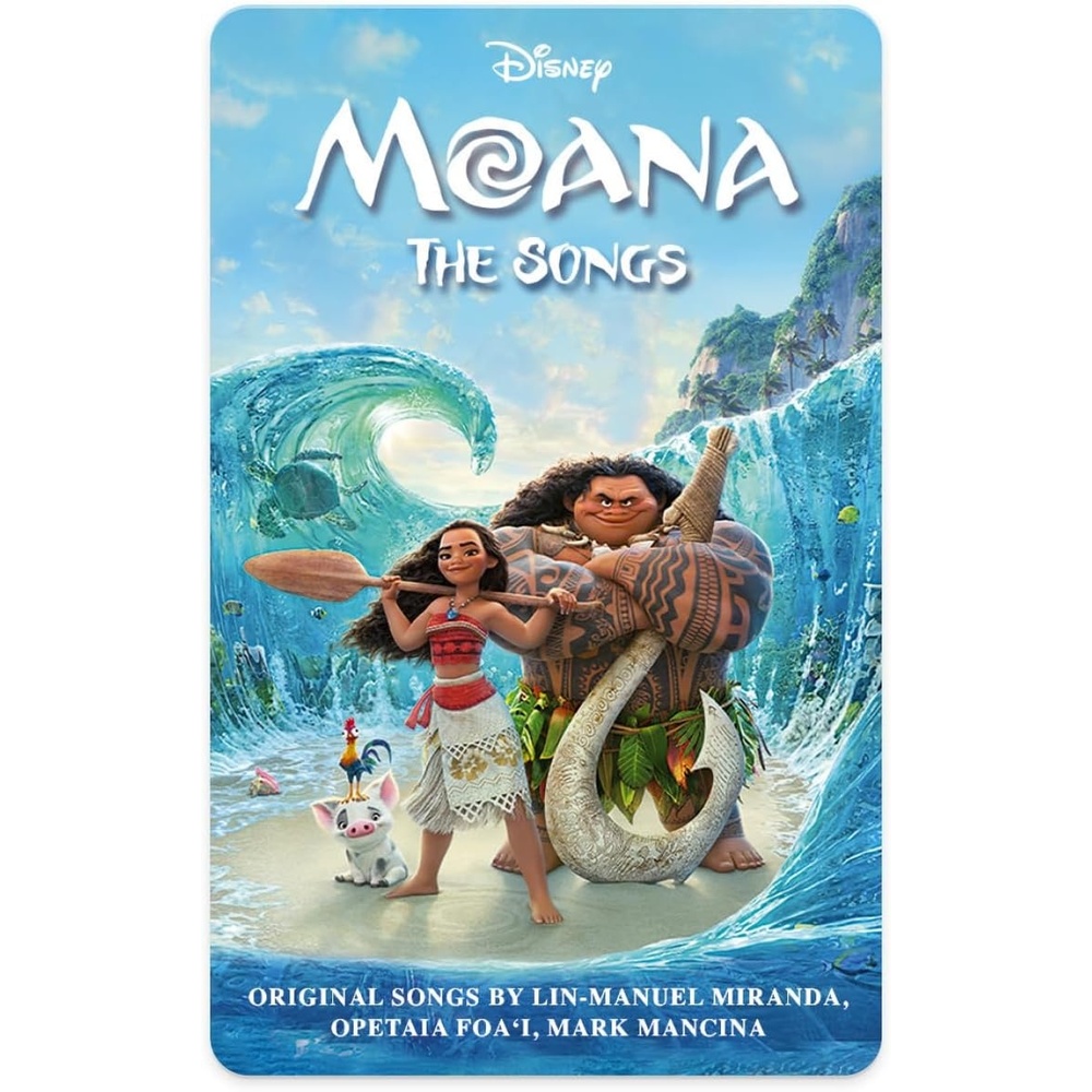 image:imageYoto Disney Moana The Songs  Kids Musical Card for Use with Player amp Mini Allin1 Audio Device ScreenFree Listening with Fun Singalong Songs for Playtime Parties amp Travel Ages 3