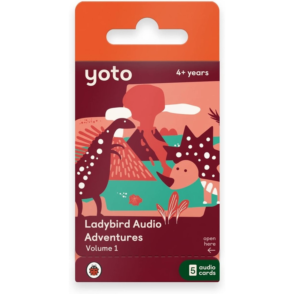 image:imageYoto Ladybird Audio Adventures Collection Vol 1  Kids 5 Audio Cards for Use with Player amp Mini Allin1 Audio Device ScreenFree Listening with Fun Playtime Bedtime amp Travel Stories Ages 5