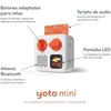 image:imageYOTO Mini 2024 Edition  Adventure Jacket Fruit Punch Orange Bundle  Allin1 Travel Device for Stories Music Podcast Radio White Noise OktoWake Alarm Clock Use as Speaker or with Headphones