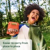 image:imageYoto Adventure Jacket in Blue Bird 3rd Gen  Accessory for Kids Player Fitted Protective Sleeve Case Carrier AntiSlip Silicone Skin Cover with EasytoCarry HandleOrange