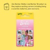 image:imageYoto Barbie You Can Be Anything from Scientist to Ballerina  Kids Audio Card for Use with Player amp Mini Allin1 Audio Device ScreenFree Listening Fun Playtime Bedtime amp Travel Stories Ages 3