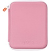 image:imageYOTO Card Case in Think Pink  Kids Accessory Soft Portable Folder with Zipper amp 64 Pockets for Player amp Mini Audiobook Cards Binder Sleeve Holder for Travel