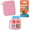 image:imageYOTO Mini Discovery Bundle  ScreenFree Audio Player Starter Pack for Little Kids Adventure Jacket amp Card Case in Think Pink to Begin the Experience Ages 3