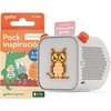 image:imageYOTO Player 3rd Gen  Spanish Bundle Pack inspiracin 37 aos  Kids Bluetooth Audio Speaker Allin1 ScreenFree Device for Stories Music Podcasts Radio White Noise Thermometer Nightlight