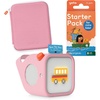 image:imageYOTO Player Discovery Bundle  ScreenFree Audio Player Starter Pack for Little Kids Adventure Jacket amp Card Case in Think Pink to Begin the Experience Ages 3