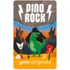 image:imageYoto Dino Rock  Kids Audio Card for Use with Player amp Mini Allin1 Audio Player ScreenFree Listening with Fun Festive Music for Playtime Travel amp Holiday Parties Ages 3