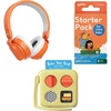 image:imageYoto Mini Bundle  Starter Pack for Little Kids  Wireless Headphones  Sweetcorn Jacket  Kids ScreenFree Bluetooth Audio Player Allin1 Travel Device for Stories Music Podcasts Radio White Noise