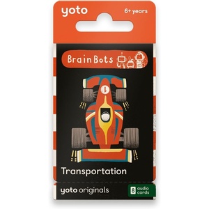 image:imageYOTO BrainBots Transportation  8 Kids Audiobook Cards for Use with Player amp Mini Allin1 Audio Player Educational amp ScreenFree Listening with Fun Playtime Bedtime amp Travel Stories Ages 6