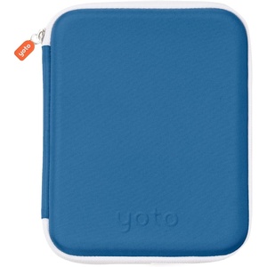image:imageYOTO Card Case in Blue Bird  Kids Accessory Soft Portable Folder with Zipper amp 64 Pockets for Player amp Mini Audiobook Cards Binder Sleeve Holder for Travel