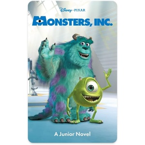 image:imageYOTO Disney Pixar Junior Novels Monsters Inc  Kids Audio Card for Use with Player amp Mini Allin1 Audio Device ScreenFree Listening with Fun Stories for Playtime Bedtime amp Travel Ages 6