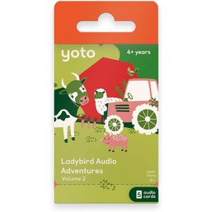 image:imageYOTO Ladybird Audio Adventures Collection Vol 2  Kids 5 Audio Cards for Use with Player amp Mini Allin1 Audio Device ScreenFree Listening with Fun Playtime Bedtime amp Travel Stories Ages 5