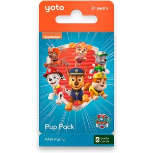 image:imageYOTO PAW Patrol Pup Pack  6 Kids Audio Cards for Use with Player amp Mini Allin1 Audio Device Educational amp ScreenFree Listening with Fun Stories for Playtime Bedtime amp Travel Ages 2