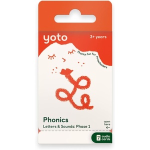 image:imageYOTO Phonics Letters amp Sounds Phase 1  Kids 7 Audio Cards for Use with Player amp Mini Allin1 Audio Device Educational ScreenFree Listening with Fun Interactive Learning Activities Ages 3