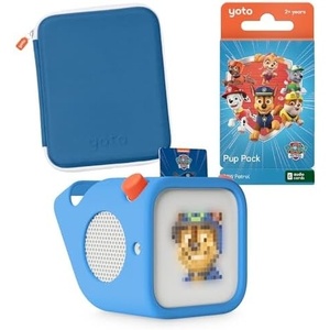 image:imageYOTO Player Bundle  PAW Patrol Pup Pack  Adventure Jacket amp Card Case in Blue Bird  Kids ScreenFree Bluetooth Audio Player Allin1 Travel Device for Stories Music Podcasts Radio White Noise