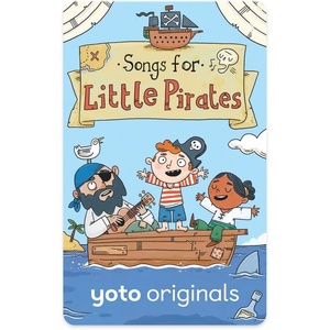 image:imageYOTO Songs for Little Pirates  Kids Musical Card for Use with Player amp Mini Allin1 Audio Device ScreenFree Listening with Fun Singalong Music for Playtime Parties amp Travel Ages 3
