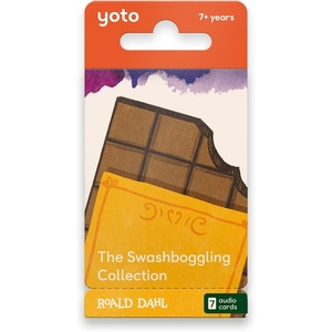 image:imageYOTO The Swashboggling Collection by Roald Dahl  7 Kids Audio Cards for Use with Player amp Mini Allin1 Audio Device ScreenFree Listening with Fun Playtime Bedtime amp Travel Stories Ages 7