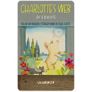 image:imageYoto Charlottes Web by E B White  Kids Audio Card for Use with Player amp Mini Allin1 Audio Player Educational ScreenFree Listening with Fun Stories for Playtime Bedtime amp Travel Ages 8