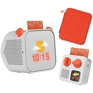 image:imageYoto Mini amp Yoto Player Home amp Travel Bundle  Kids ScreenFree Bluetooth Audio Duo Allin1 Travel Device Plays Stories Music Podcast Radio OktoWake Clock Use as Speaker or with Headphones