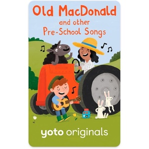 image:imageYoto Old Macdonald amp Other PreSchool Songs  Kids Musical Card for Use with Player amp Mini Allin1 Audio Device ScreenFree Listening with Fun Singalong Music for Playtime amp Travel Ages 1