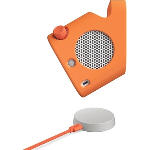 image:imageYoto Player Accessories Bundle  Wireless Charging Dock  Adventure Jacket in Fruit Punch Orange  Compatible with 3rd Generation
