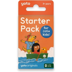 image:imageYoto Starter Pack for Little Kids  6 Kids Audio Cards for Use with Player amp Mini Allin1 Audio Device Educational ScreenFree Listening with Fun Stories for Learning amp Interactive Quizzes Ages 3