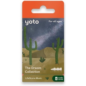 image:imageYoto The Dream Collection by LifeScore  6 Kids Musical Cards for Use with Player amp Mini Audio Device Educational ScreenFree Listening with Relaxing Naptime amp Bedtime Music for Winding Down