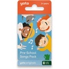 image:imageYoto PreSchool Songs Pack  3 Kids Audio Cards for Use with Player amp Mini Allin1 Audio Device ScreenFree Listening with Fun Singalong Music for Playtime Parties amp Travel Ages 1
