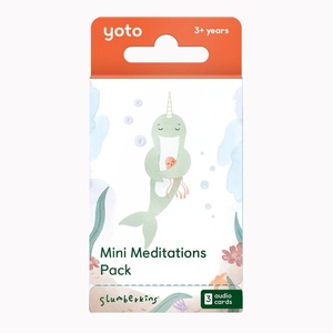 image:imageYOTO Slumberkins Mini Meditations Pack  x3 Kids Audio Cards to Use with Player amp Mini Allin1 Audio Player Educational amp ScreenFree Listening with Fun Playtime amp Bedtime Stories Ages 38