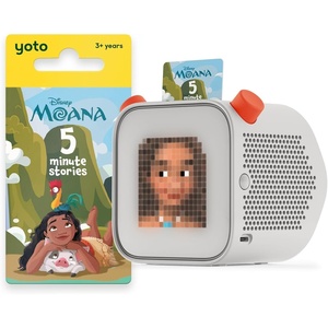 image:imageYOTO Player 3rd Gen Kids Audio Player  Moana 5 Minute Stories Ages 3