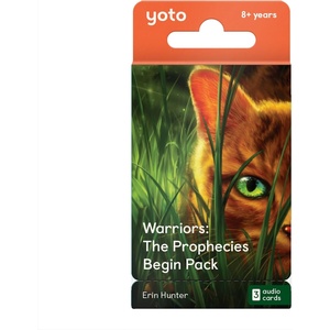 image:imageYOTO Warriors The Prophecies Begin Pack  3 Kids Audio Cards Ages 8